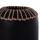 ΕΠΙΤΡΑΠΕΖΙΟ ΔΙΑΚΟΣΜΗΤΙΚΟ ΒΑΖΟ LENNOX HM4675.01S TΕΡΑΚΟΤΑ ΣΕ ΜΑΥΡΟ--Φ18x33Υεκ.