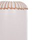 ΕΠΙΤΡΑΠΕΖΙΟ ΔΙΑΚΟΣΜΗΤΙΚΟ ΒΑΖΟ LENNOX HM4675.02S TΕΡΑΚΟΤΑ ΣΕ ΛΕΥΚΟ--Φ18x33Υεκ.
