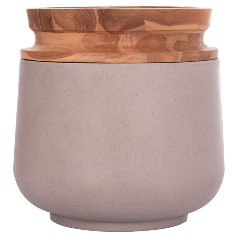 ΔΙΑΚΟΣΜΗΤΙΚΟ ΒΑΖΟ ΔΑΠΕΔΟΥ LINTER HM4662.05L FIBER CEMENT ΓΚΡΙ ΜΑΤ--ΞΥΛΟ ΤΕΑΚ Φ41x47Υεκ ΔΙΑΚΟΣΜΗΤΙΚΟ ΒΑΖΟ ΔΑΠΕΔΟΥ LINTER HM4662.05L FIBER CEMENT ΓΚΡΙ ΜΑΤ--ΞΥΛΟ ΤΕΑΚ Φ41x47Υεκ