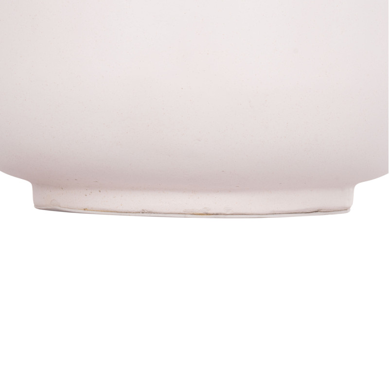 ΔΙΑΚΟΣΜΗΤΙΚΟ ΒΑΖΟ ΔΑΠΕΔΟΥ LINTER HM4662.02L FIBER CEMENT ΛΕΥΚΟ--ΞΥΛΟ ΤΕΑΚ Φ41x47Υεκ.