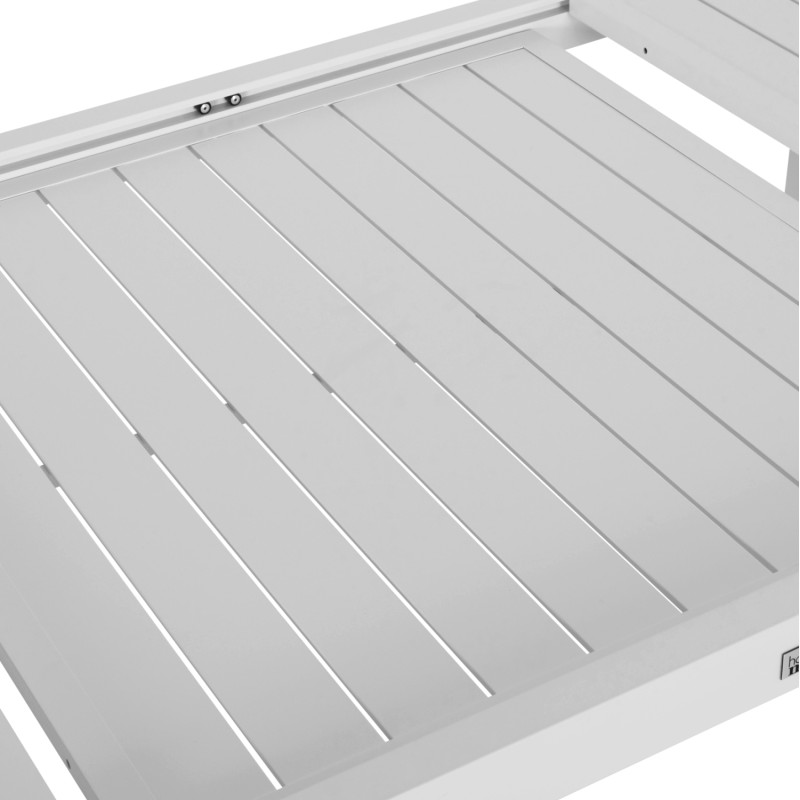 ΣΕΤ ΤΡΑΠΕΖΑΡΙΑΣ ΕΞ.ΧΩΡΟΥ 7ΤΜΧ KRUM HM21132 ΛΕΥΚΟ ΑΛΟΥΜΙΝΙΟ--P.E.TWISTED RATTAN