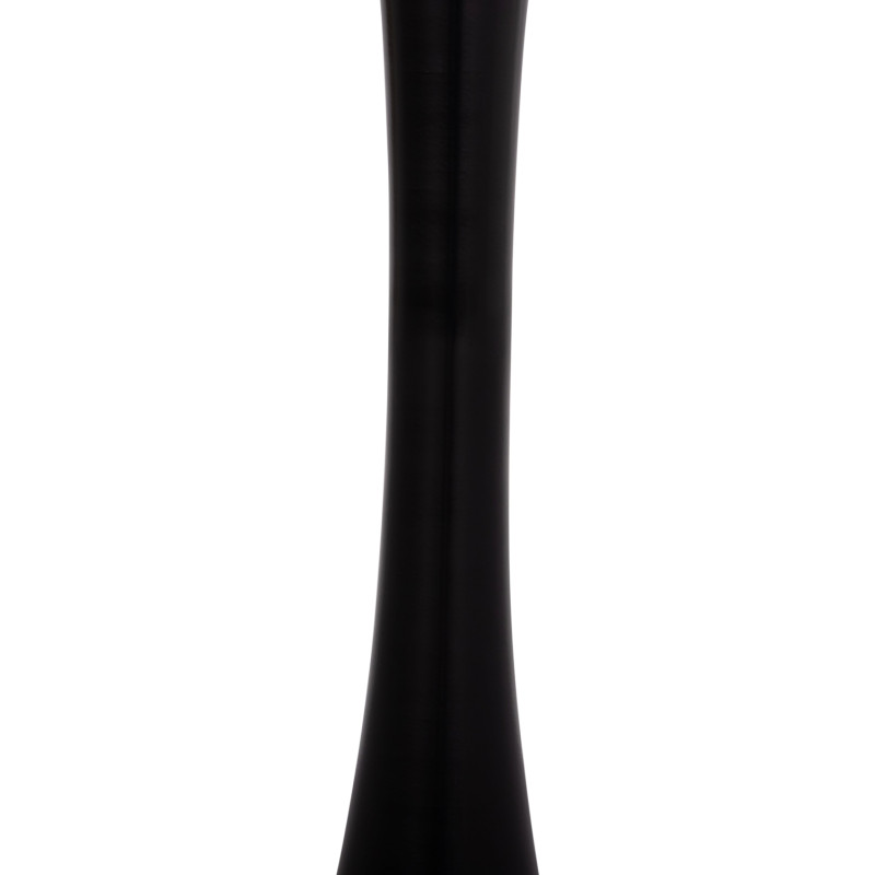 ΤΡΑΠΕΖΙ ΣΤΡΟΓΓΥΛΟ BROLIN HM18141.02 MDF TOP-ΒΑΣΗ ΜΕΤΑΛΛΙΚΗ--ΜΑΥΡΟ Φ90x73Υεκ