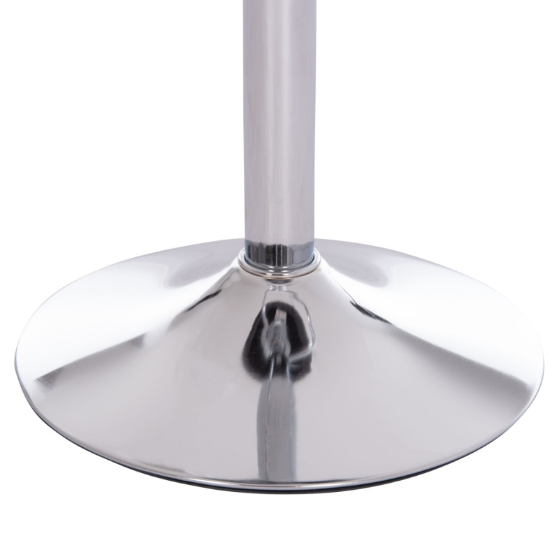 ΣΚΑΜΠΟ ΜΠΑΡ ROSE HM204.41 ΜΕ ΑΜΟΡΤΙΣΕΡ ΧΡΩΜΙΟΥ & ΓΚΡΙ ΒΕΛΟΥΔΟ 48x45x105Υεκ.