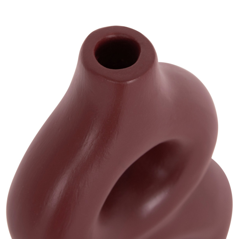 ΕΠΙΤΡΑΠΕΖΙΟ ΔΙΑΚΟΣΜΗΤΙΚΟ ΒΑΖΟ FIORIN HM4666.03S ΤΕΡΑΚΟΤΑ ΣΕ ΒΥΣΣΙΝΙ--21x7.5x31Υεκ.