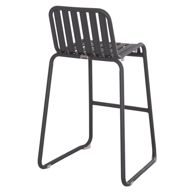 ΣΚΑΜΠΟ ΜΠΑΡ ΑΛΟΥΜΙΝΙΟΥ RACHEL HM6341.01 ΓΚΡΙ 47x56,5x98,5Υεκ.