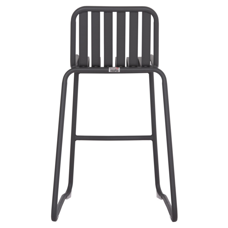 ΣΚΑΜΠΟ ΜΠΑΡ ΑΛΟΥΜΙΝΙΟΥ RACHEL HM6341.01 ΓΚΡΙ 47x56,5x98,5Υεκ.