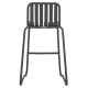 ΣΚΑΜΠΟ ΜΠΑΡ ΑΛΟΥΜΙΝΙΟΥ RACHEL HM6341.01 ΓΚΡΙ 47x56,5x98,5Υεκ.