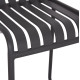 ΣΚΑΜΠΟ ΜΠΑΡ ΑΛΟΥΜΙΝΙΟΥ RACHEL HM6341.01 ΓΚΡΙ 47x56,5x98,5Υεκ.