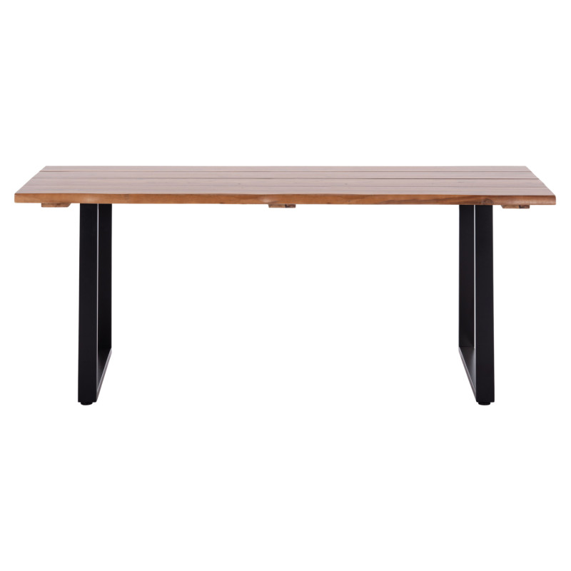 ΤΡΑΠΕΖΙ ΤΡΑΠΕΖΑΡΙΑΣ FRIGGO HM6298.01 ΞΥΛΟ ΑΚΑΚΙΑΣ-3,5εκ πάχος 200x100x77Υεκ.