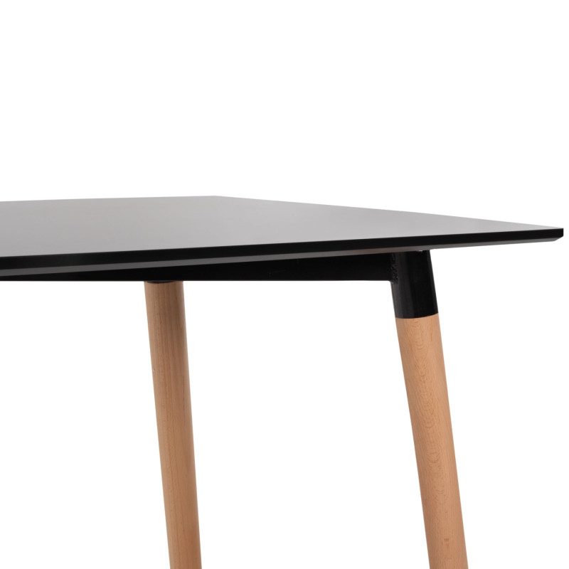 ΣΕΤ ΤΡΑΠΕΖΑΡΙΑΣ 5ΤΜΧ MINIMAL HM21173 MDF TOP ΜΑΥΡΟ-ΒΕΛΟΥΔΟ & ΜΕΤΑΛΛΟ ΜΑΥΡΟ