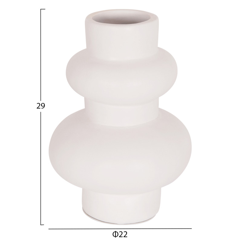 ΣΕΤ 3 ΕΠΙΤΡΑΠΕΖΙΑ ΔΙΑΚΟΣΜΗΤΙΚΑ ΒΑΖΑ LEKKAN ΗΜ21142.02 ΤΕΡΑΚΟΤΑ ΣΕ ΛΕΥΚΟ & ΜΑΥΡΟ