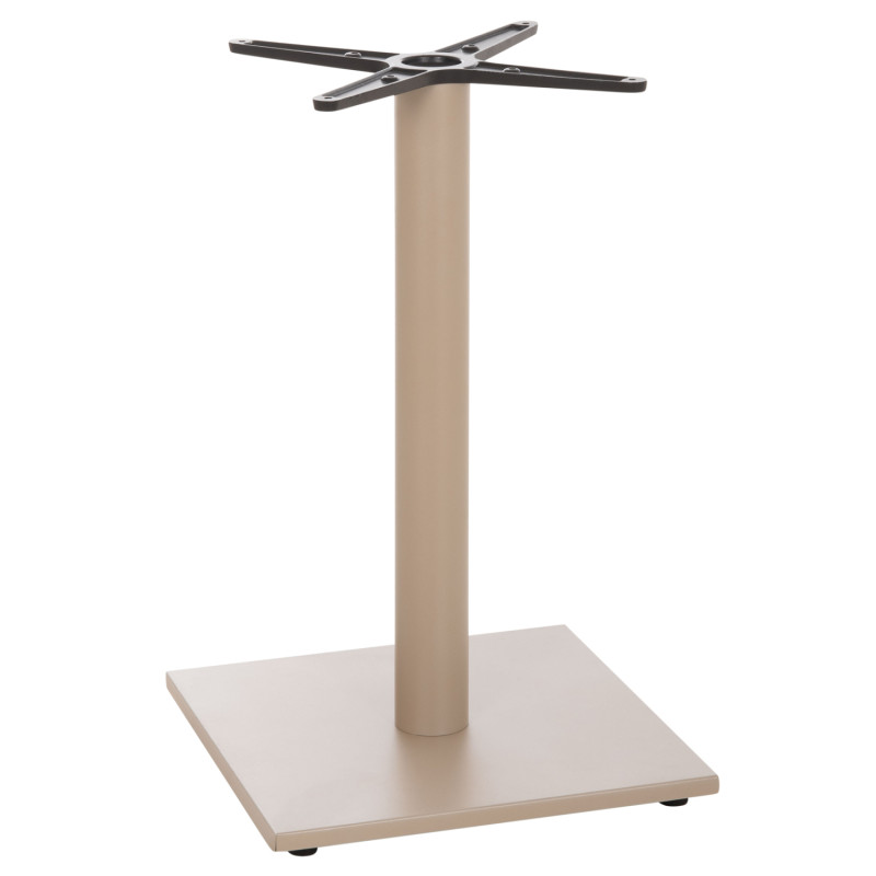 ΒΑΣΗ ΤΡΑΠΕΖΙΟΥ ΑΛΟΥΜΙΝΙΟΥ HM475.25 ΚΑΠΟΥΤΣΙΝΟ 46x46x72Υεκ. ΣΤΑΥΡΟΣ 46Χ46εκ