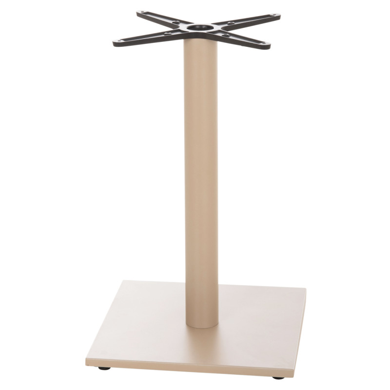 ΒΑΣΗ ΤΡΑΠΕΖΙΟΥ ΑΛΟΥΜΙΝΙΟΥ HM475.25 ΚΑΠΟΥΤΣΙΝΟ 46x46x72Υεκ. ΣΤΑΥΡΟΣ 46Χ46εκ