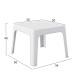 ΣΕΤ 3ΤΜΧ ΠΟΛΥΠΡΟΠΥΛΕΝΙΟΥ SLEEK HM21267.01 ΤΡΑΠΕΖΑΚΙ & 2 ΠΟΛΥΘΡΟΝΕΣ-ΛΕΥΚΟ