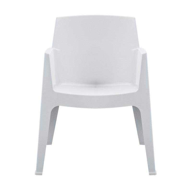 ΠΟΛΥΘΡΟΝΑ ΠΟΛΥΠΡΟΠΥΛΕΝΙΟΥ SLEEK HM6370.01 ΛΕΥΚΗ 68x63x82,5Υεκ.