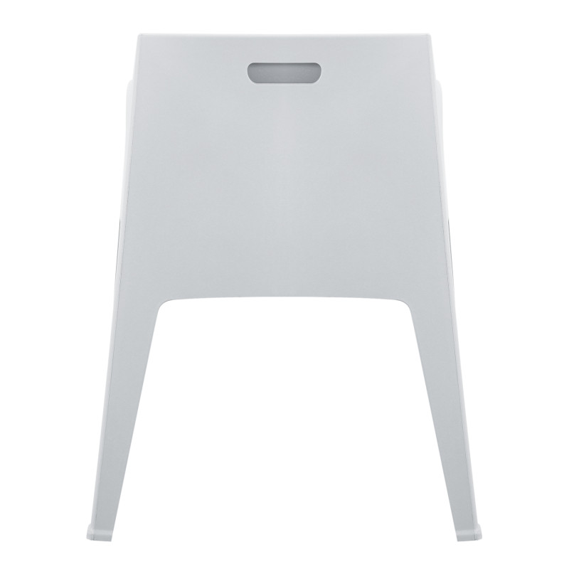 ΠΟΛΥΘΡΟΝΑ ΠΟΛΥΠΡΟΠΥΛΕΝΙΟΥ SLEEK HM6370.01 ΛΕΥΚΗ 68x63x82,5Υεκ.