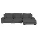 ΚΑΝΑΠΕΣ ΔΕΞΙΑ ΓΩΝΙΑ CRANFIELD HM3287.01R ΓΚΡΙ ΡΙΓΕ ΥΦΑΣΜΑ 315x167(γωνία)x67Υεκ. ΚΑΝΑΠΕΣ ΔΕΞΙΑ ΓΩΝΙΑ CRANFIELD HM3287.01R ΓΚΡΙ ΡΙΓΕ ΥΦΑΣΜΑ 315x167(γωνία)x67Υεκ.