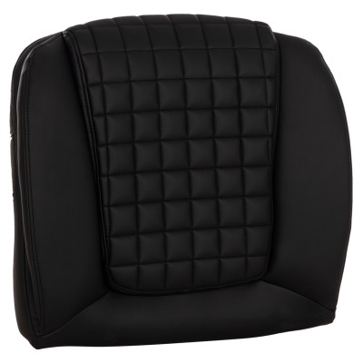 ΑΝΤΑΛΛΑΚΤΙΚO ΚΑΘΙΣΜΑ ΓΙΑ ΚΑΡΕΚΛΑ ΓΡΑΦΕΙΟΥ HM1097.01 ΜΑΥΡΟ PU 57x11x56εκ.