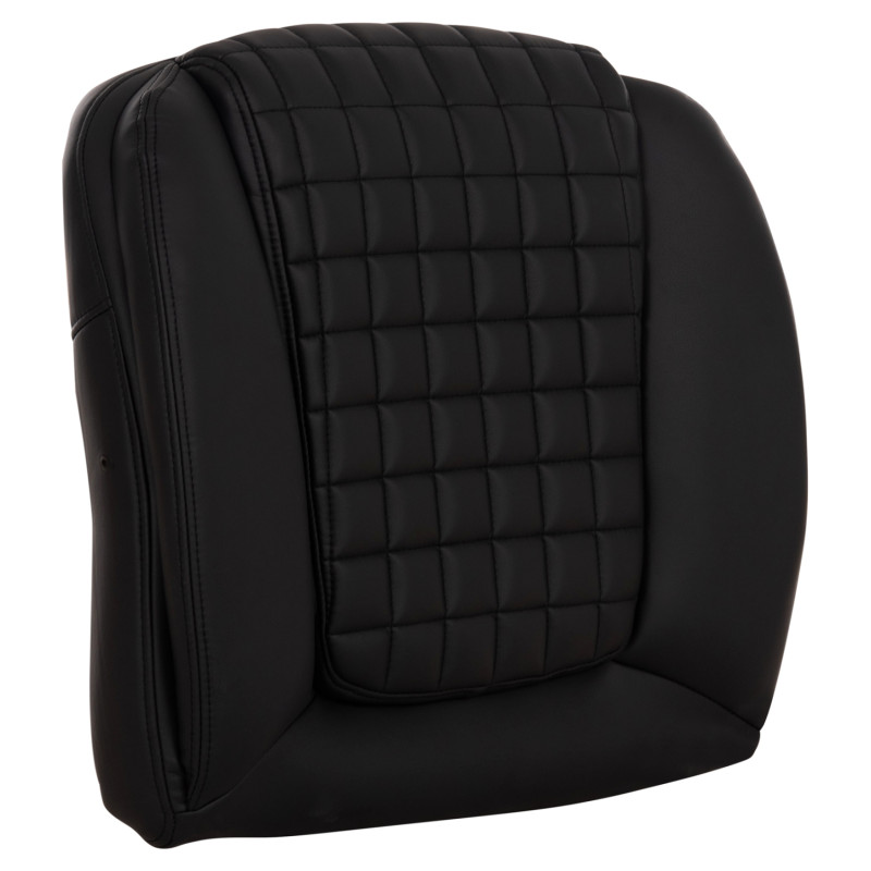 ΑΝΤΑΛΛΑΚΤΙΚO ΚΑΘΙΣΜΑ ΓΙΑ ΚΑΡΕΚΛΑ ΓΡΑΦΕΙΟΥ HM1097.01 ΜΑΥΡΟ PU 57x11x56εκ.