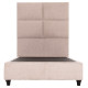 ΚΡΕΒΑΤΙ ΜΟΝΟ MILO HM652.32 ΜΠΕΖ TEDDY ΥΦΑΣΜΑ ΓΙΑ ΣΤΡΩΜΑ 90x200εκ