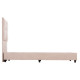 ΚΡΕΒΑΤΙ ΜΟΝΟ MILO HM652.32 ΜΠΕΖ TEDDY ΥΦΑΣΜΑ ΓΙΑ ΣΤΡΩΜΑ 90x200εκ