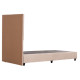ΚΡΕΒΑΤΙ ΜΟΝΟ MILO HM652.32 ΜΠΕΖ TEDDY ΥΦΑΣΜΑ ΓΙΑ ΣΤΡΩΜΑ 90x200εκ