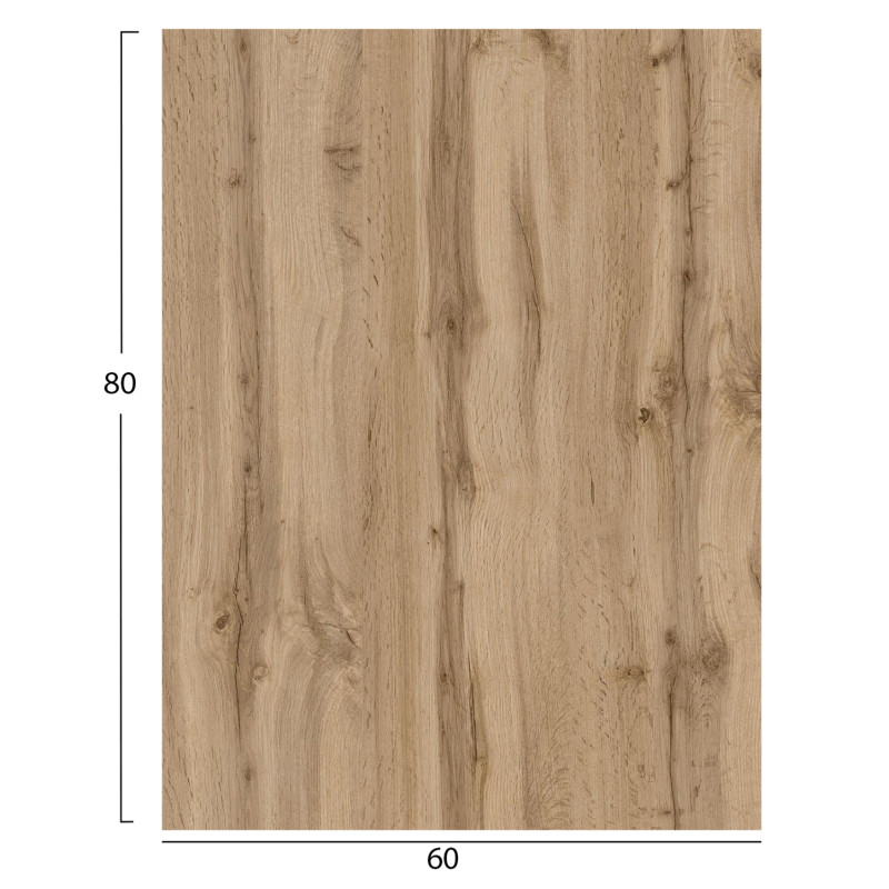 ΕΠΙΦΑΝΕΙΑ ΤΡΑΠΕΖΙΟΥ HPL ΟΡΘΟΓΩΝΙΑ HM6350.36 SONAMA OAK 60x80εκ.