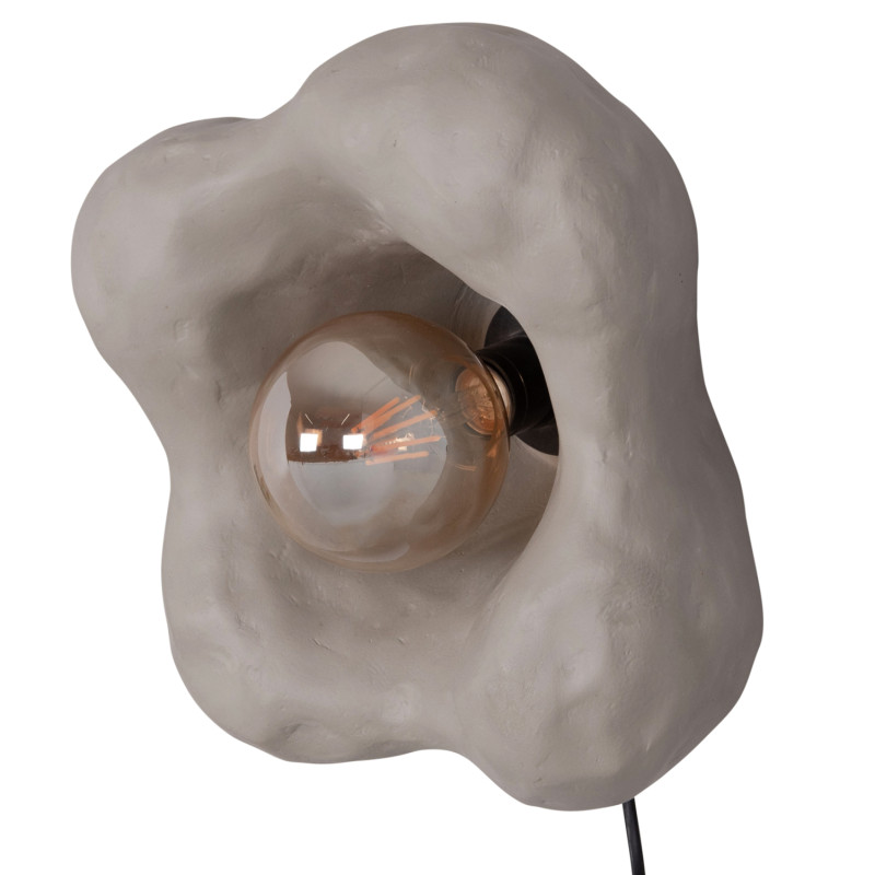 ΕΠΙΤΟΙΧΙΟ ΦΩΤΙΣΤΙΚΟ LUXON HM4701.03M FIBER CEMENT ΣΕ ΓΚΡΙ 28x15x28Υεκ.