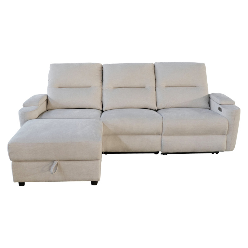 ΚΑΝΑΠΕΣ ΑΡΙΣΤΕΡΗ ΓΩΝΙΑ SYNTHIA HM3308.01L ΑΝΑΚΛΙΣΗ & ΑΠΟΘ.ΧΩΡΟΣ--ΜΠΕΖ 245x170x98Υεκ