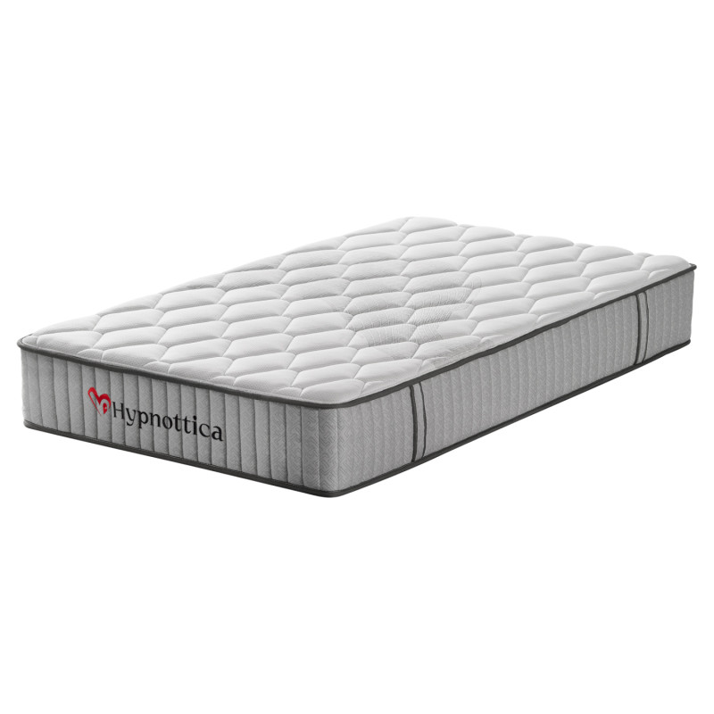 ΣΤΡΩΜΑ ΗΜΙΔΙΠΛΟ HYPNOTTICA HM748.02 POCKET SPRINGS--ΛΕΥΚΟ 120x200x25Υεκ.