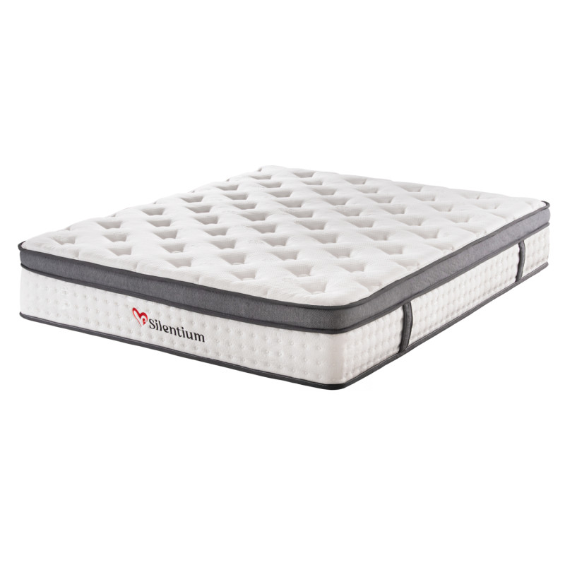 ΣΤΡΩΜΑ ΔΙΠΛΟ SILENTIUM HM749.05 POCKET SPRINGS--ΛΕΥΚΟ 150x200x30Υεκ.