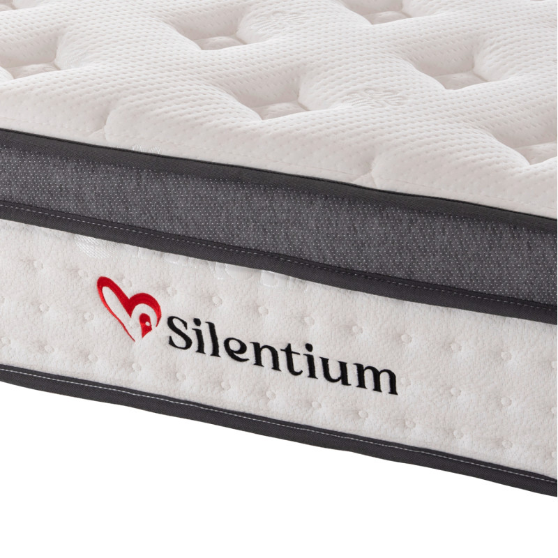 ΣΤΡΩΜΑ ΔΙΠΛΟ SILENTIUM HM749.05 POCKET SPRINGS--ΛΕΥΚΟ 150x200x30Υεκ.