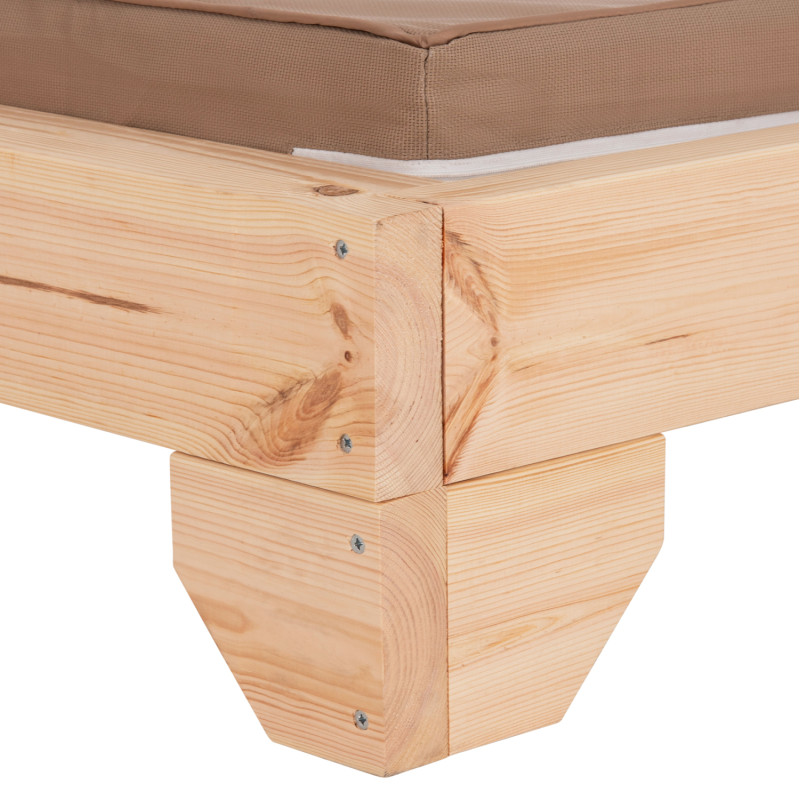 ΞΑΠΛΩΣΤΡΑ ΜΕ ΜΑΞΙΛΑΡΙ ΚΟΡΙΝΟΣ HM10776.04T ΞΥΛΟ ΠΕΥΚΟΥ--TEXTILENE ΣΕ ΜΟΚΑ 79x204x77Υ