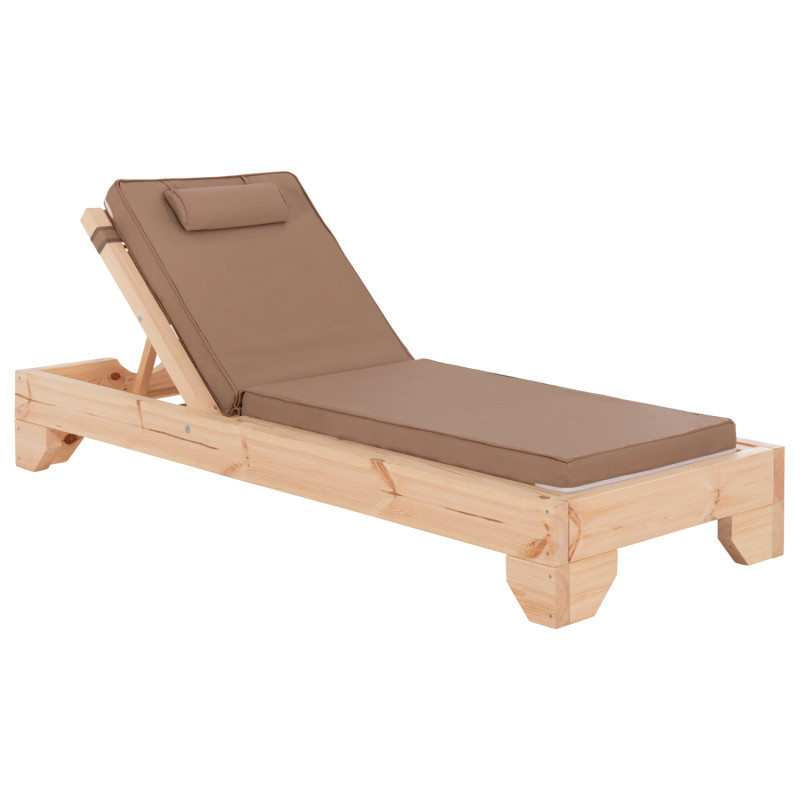 ΞΑΠΛΩΣΤΡΑ ΜΕ ΜΑΞΙΛΑΡΙ ΚΟΡΙΝΟΣ HM10776.04T ΞΥΛΟ ΠΕΥΚΟΥ--TEXTILENE ΣΕ ΜΟΚΑ 79x204x77Υ