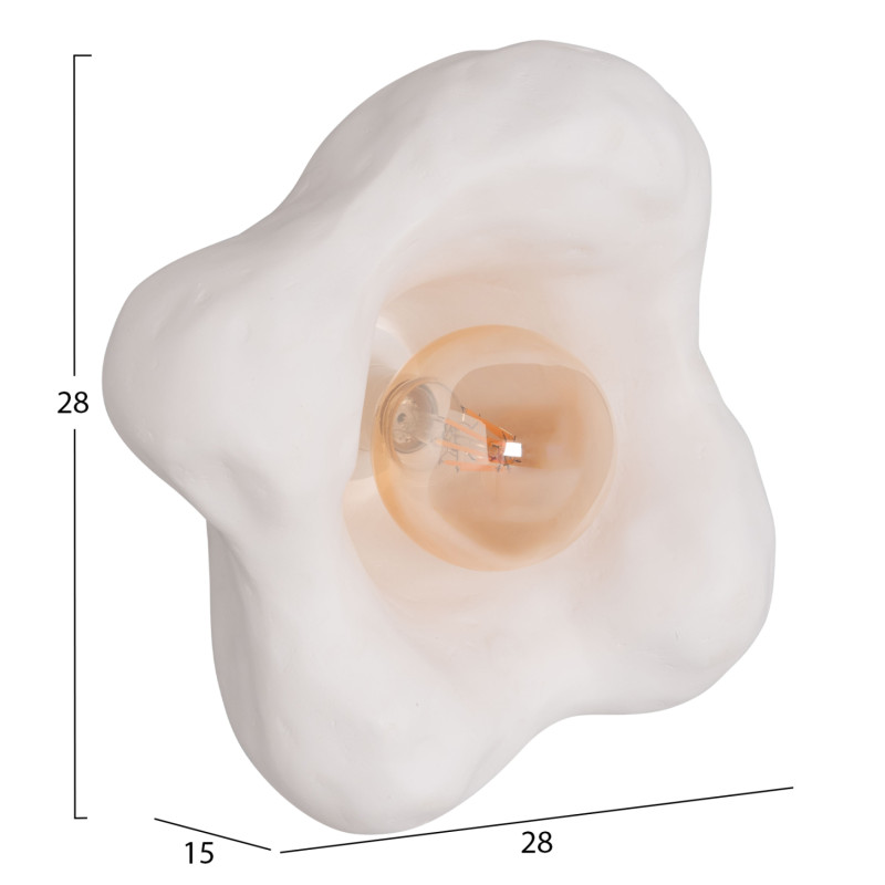 ΣΕΤ 3TMX ΕΠΙΤΟΙΧΙA ΦΩΤΙΣΤΙΚA LUXON HM10725.01 FIBER CEMENT ΣΕ ΛΕΥΚΟ [S-M-L]