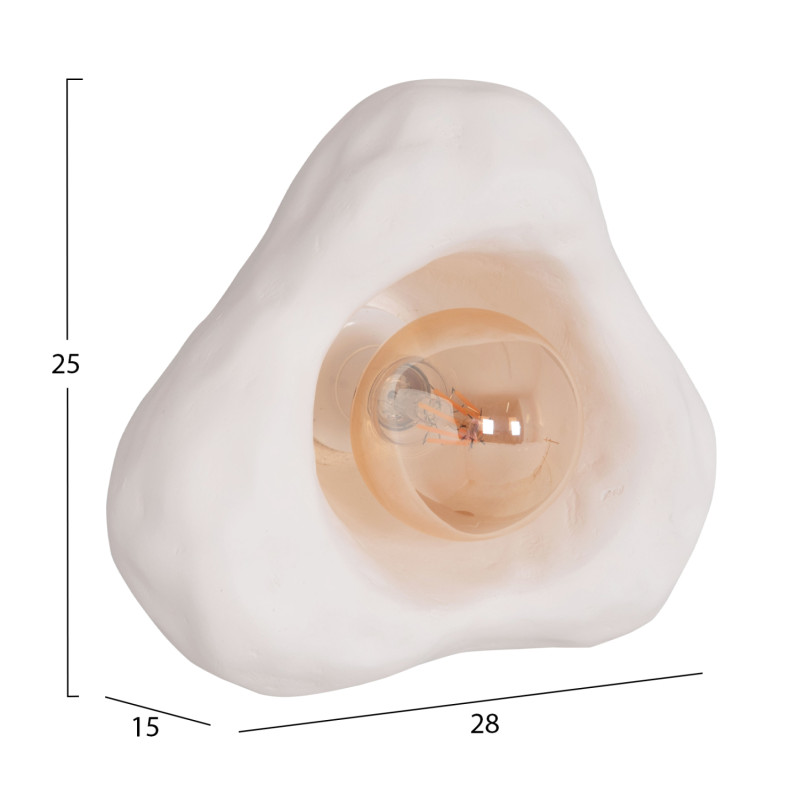 ΣΕΤ 3TMX ΕΠΙΤΟΙΧΙA ΦΩΤΙΣΤΙΚA LUXON HM10725.01 FIBER CEMENT ΣΕ ΛΕΥΚΟ [S-M-L]