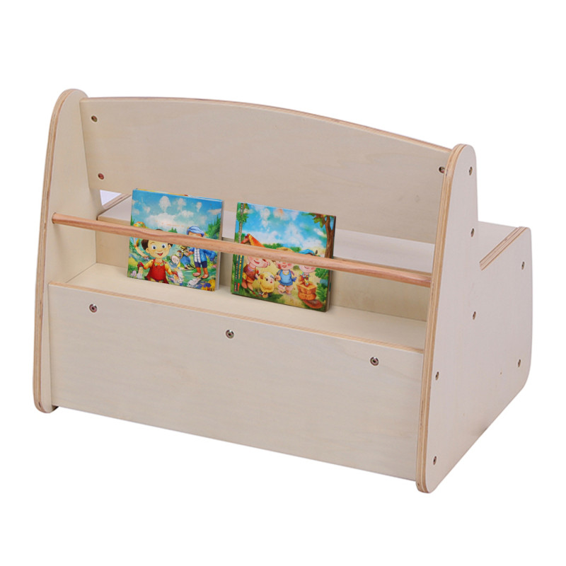 ΠΑΓΚΑΚΙ ΠΑΙΔΙΚΟ ΜΕ ΑΠΟΘ.ΧΩΡΟ RICKI HM18342.01 MDF & ΚΟΝΤΡΑΠΛΑΚΕ ΦΥΣΙΚΟ 63x43x47Υεκ