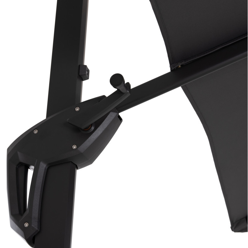 ΕΠΑΓΓΕΛΜΑΤΙΚΗ ΟΜΠΡΕΛΑ 2.7x2.7μ ΜΕ ΒΑΣΗ ΝΕΡΟΥ JAVANTE HM10857.01 ΓΚΡΙ ΑΛΟΥΜ. & ΠΑΝΙ