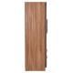 ΝΤΟΥΛΑΠΑ 3ΦΥΛΛΗ ΜΕ 2 ΣΥΡΤΑΡΙΑ HARRY HM18390.01 ΜΕΛΑΜΙΝΗ ΦΥΣΙΚΟ & ΜΑΥΡΟ 150x55x180Υεκ