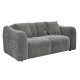 ΚΑΝΑΠΕΣ 2-ΘΕΣΙΟΣ JUNOA HM3334.01 ΓΚΡΙ ΥΦΑΣΜΑ 172x89x74Υεκ