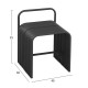ΣΚΑΜΠΟ ΣΕΙΡΑ INTREPID HM6326.01 ΑΛΟΥΜΙΝΙΟ ΣΕ ΜΑΥΡΟ 40x38x55Υεκ.