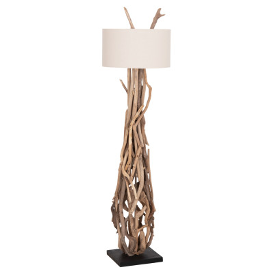 ΔΙΑΚΟΣΜΗΤΙΚΟ ΦΩΤΙΣΤΙΚΟ ΔΑΠΕΔΟΥ ALTAR HM4872 DRIFTWOOD--ΛΕΥΚΟ PVC Φ44.5x167Υεκ.