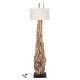 ΔΙΑΚΟΣΜΗΤΙΚΟ ΦΩΤΙΣΤΙΚΟ ΔΑΠΕΔΟΥ ALTAR HM4872 DRIFTWOOD--ΛΕΥΚΟ PVC Φ44.5x167Υεκ.