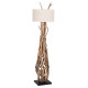 ΔΙΑΚΟΣΜΗΤΙΚΟ ΦΩΤΙΣΤΙΚΟ ΔΑΠΕΔΟΥ ALTAR HM4872 DRIFTWOOD--ΛΕΥΚΟ PVC Φ44.5x167Υεκ.