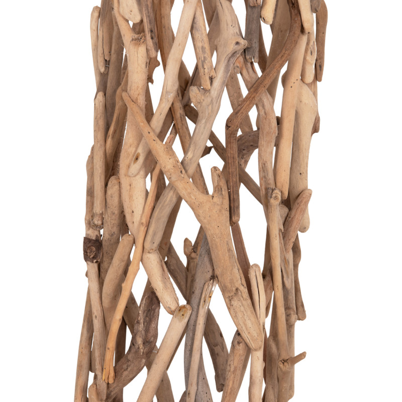 ΔΙΑΚΟΣΜΗΤΙΚΟ ΦΩΤΙΣΤΙΚΟ ΔΑΠΕΔΟΥ VEKNA HM4877 DRIFTWOOD ΣΕ ΦΥΣΙΚΟ 30x30x140Υεκ.