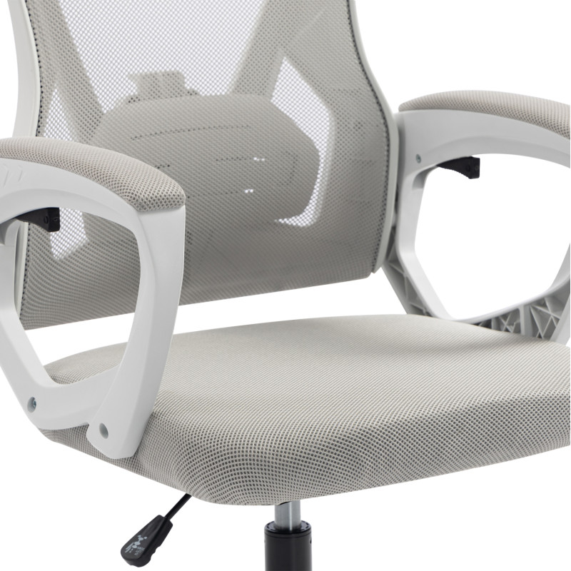 ΚΑΡΕΚΛΑ ΓΡΑΦΕΙΟΥ SALAS HM1223.02 P.P. ΛΕΥΚΟ-ΓΚΡΙ MESH ΥΦΑΣΜΑ 60x60x118-128Υεκ ΚΑΡΕΚΛΑ ΓΡΑΦΕΙΟΥ SALAS HM1223.02 P.P. ΛΕΥΚΟ-ΓΚΡΙ MESH ΥΦΑΣΜΑ 60x60x118-128Υεκ