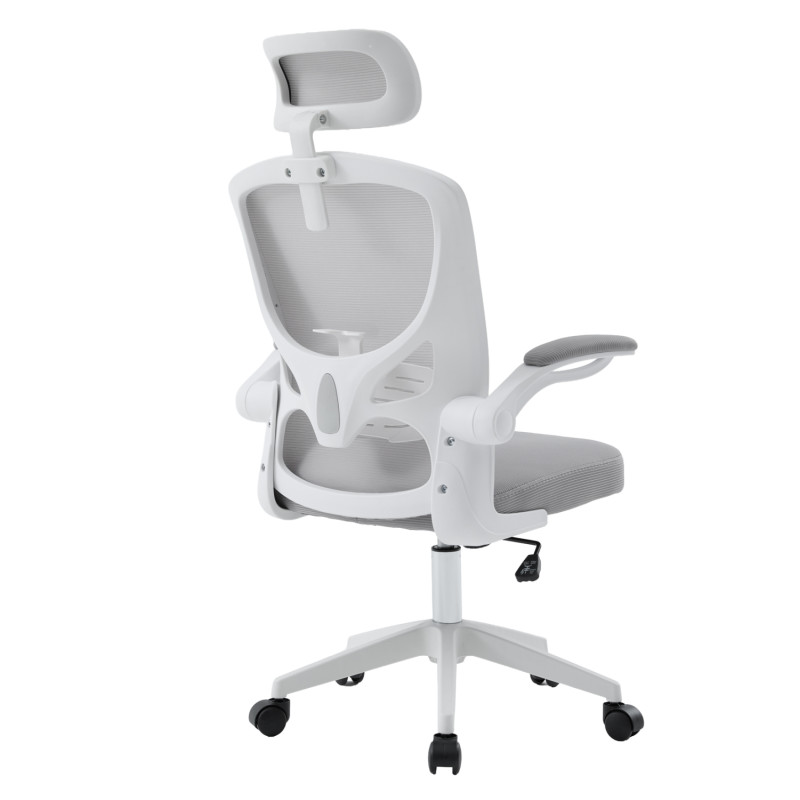 ΚΑΡΕΚΛΑ ΓΡΑΦΕΙΟΥ FLOATER HM1230.02 ΛΕΥΚΟ PP--ΑΝΟΙΧΤΟ ΓΚΡΙ MESH 62x62x106-116Υεκ ΚΑΡΕΚΛΑ ΓΡΑΦΕΙΟΥ FLOATER HM1230.02 ΛΕΥΚΟ PP--ΑΝΟΙΧΤΟ ΓΚΡΙ MESH 62x62x106-116Υεκ