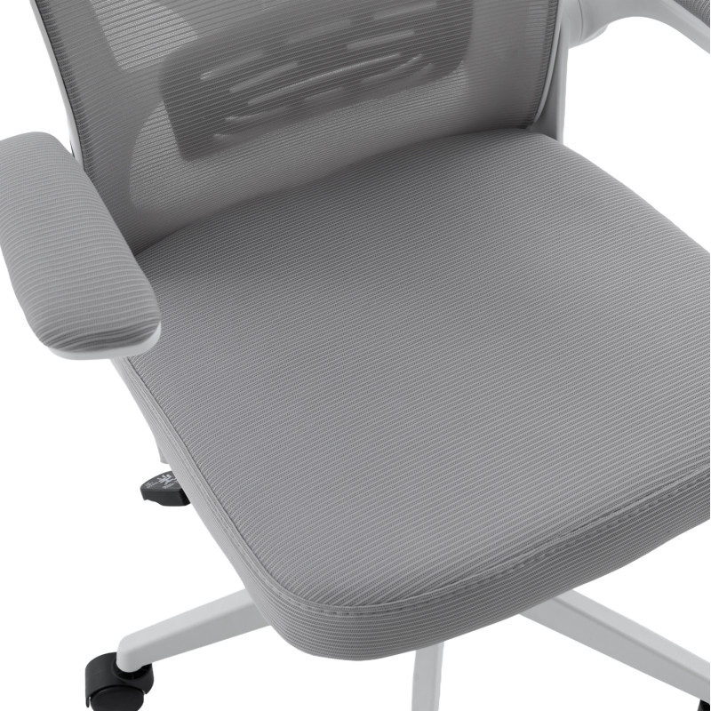 ΚΑΡΕΚΛΑ ΓΡΑΦΕΙΟΥ FLOATER HM1230.02 ΛΕΥΚΟ PP--ΑΝΟΙΧΤΟ ΓΚΡΙ MESH 62x62x106-116Υεκ ΚΑΡΕΚΛΑ ΓΡΑΦΕΙΟΥ FLOATER HM1230.02 ΛΕΥΚΟ PP--ΑΝΟΙΧΤΟ ΓΚΡΙ MESH 62x62x106-116Υεκ