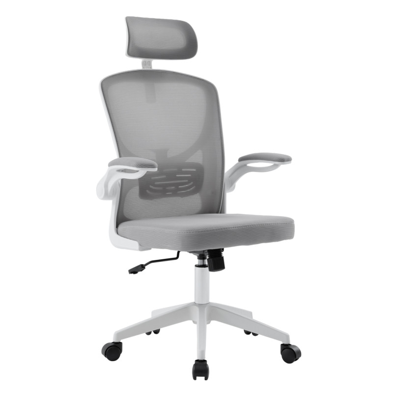 ΚΑΡΕΚΛΑ ΓΡΑΦΕΙΟΥ FLOATER HM1230.02 ΛΕΥΚΟ PP--ΑΝΟΙΧΤΟ ΓΚΡΙ MESH 62x62x106-116Υεκ ΚΑΡΕΚΛΑ ΓΡΑΦΕΙΟΥ FLOATER HM1230.02 ΛΕΥΚΟ PP--ΑΝΟΙΧΤΟ ΓΚΡΙ MESH 62x62x106-116Υεκ