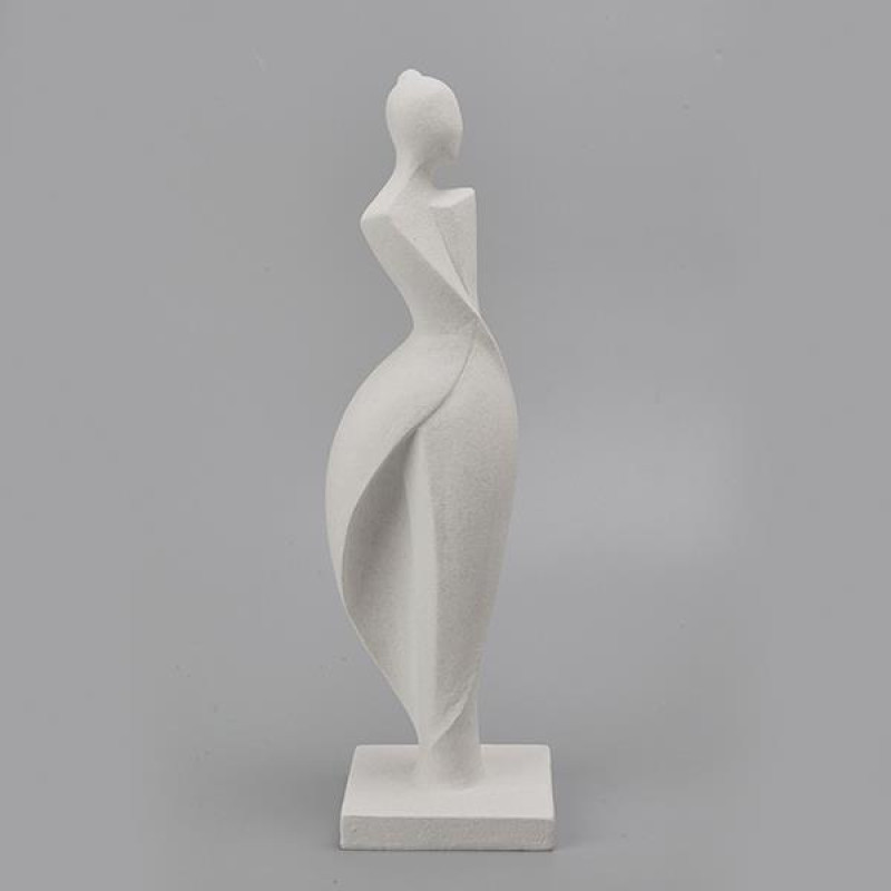 ΔΙΑΚΟΣΜΗΤΙΚΟ ΓΥΝΑΙΚΕΙΑ ΦΙΓΟΥΡΑ ΙΒΟΥΑΡ 10.2x8.7x34cm|752-27133